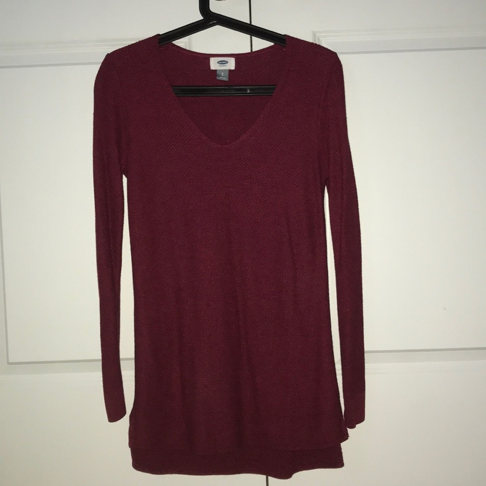 V-neck sweater
